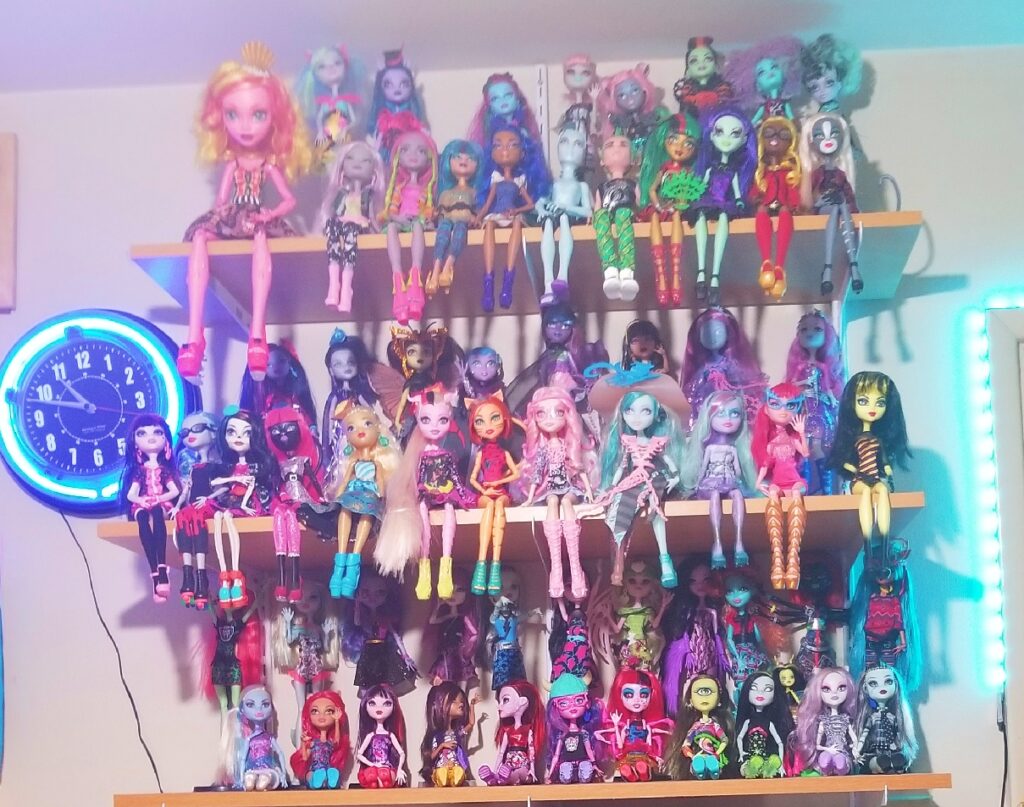 Lauren Spear's Monster High dolls