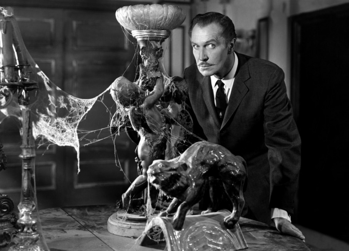 Vincent Price in House on Haunted Hill, courtesy of Wikimedia Commons