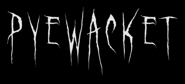 The word Pyewacket written in a creepy font