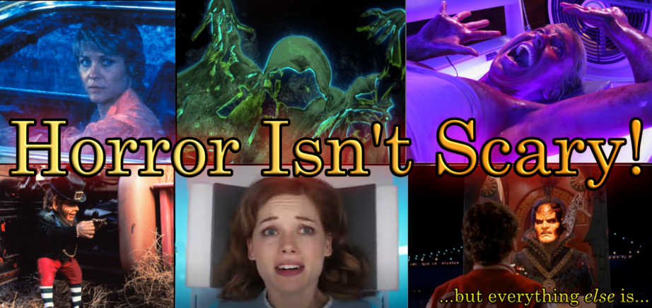 Horror Isn't Scary featured image with title