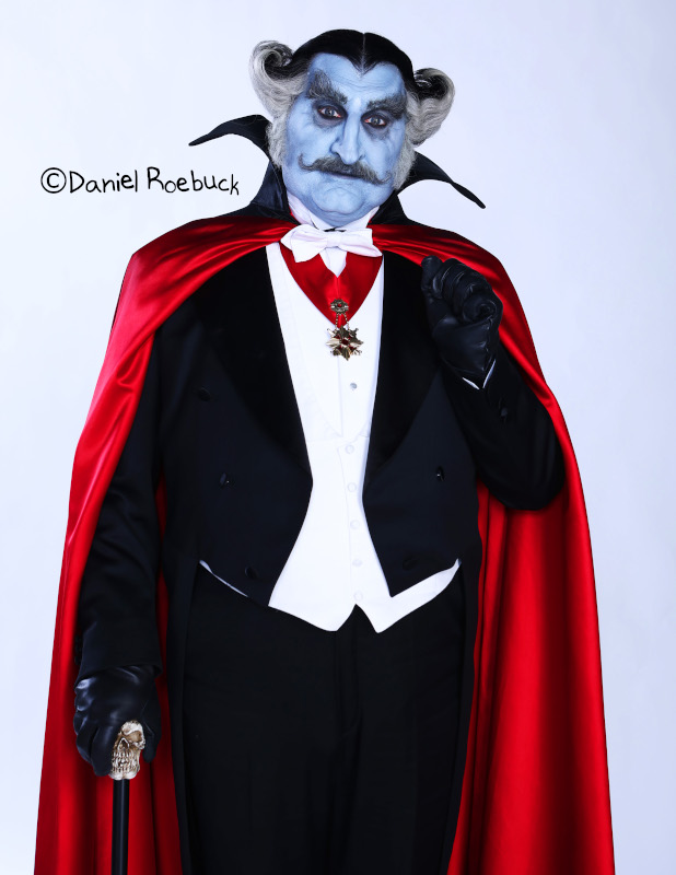 Actor Daniel Roebuck as Grandpa Munster in Rob Zombie's The Munsters (2022) - Color photo!