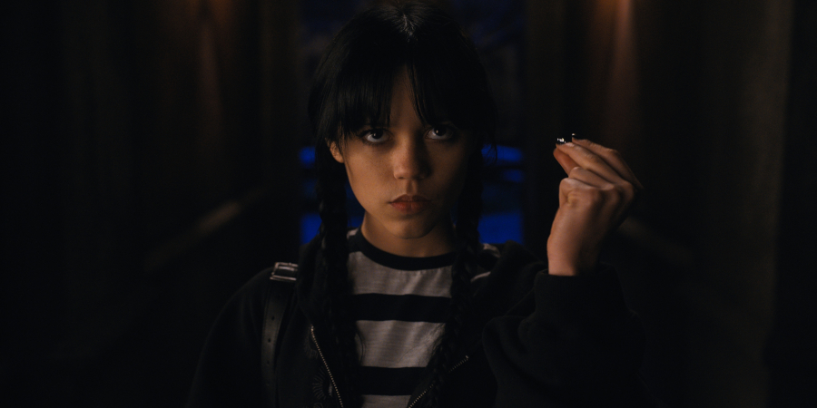 Jenna Ortega as Wednesday Addams