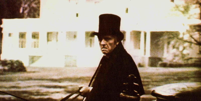 Jebediah Morningside mortician top hat phantasm tall man