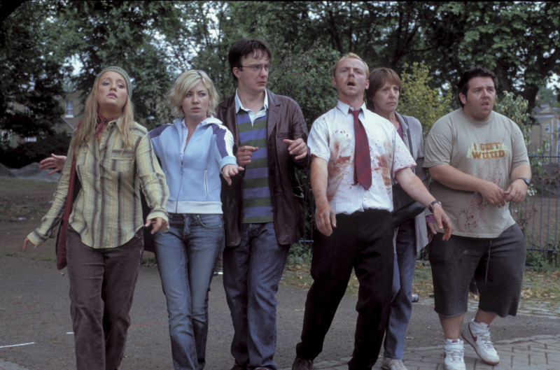 Shaun of the Dead 2004 zombie horror comedy