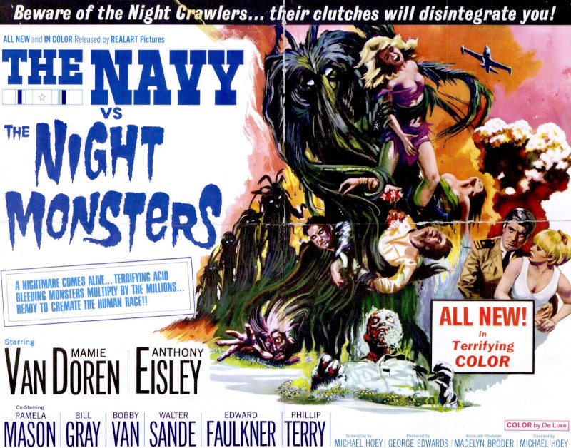 The Navy vs the Night Monsters killer trees horror movie