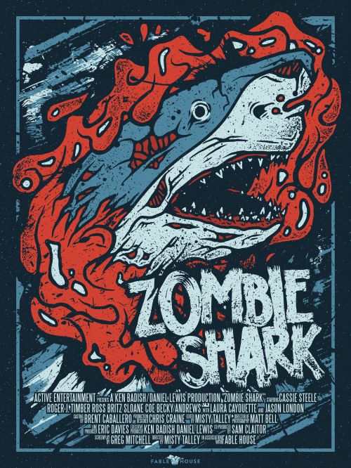 Zombie Shark movie poster