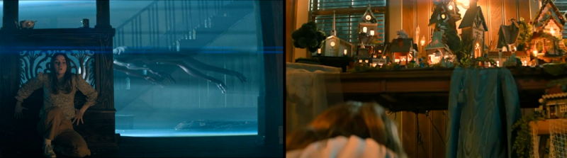 No One Will Save You Brynn kills aliens with improvised horror movie weapons
