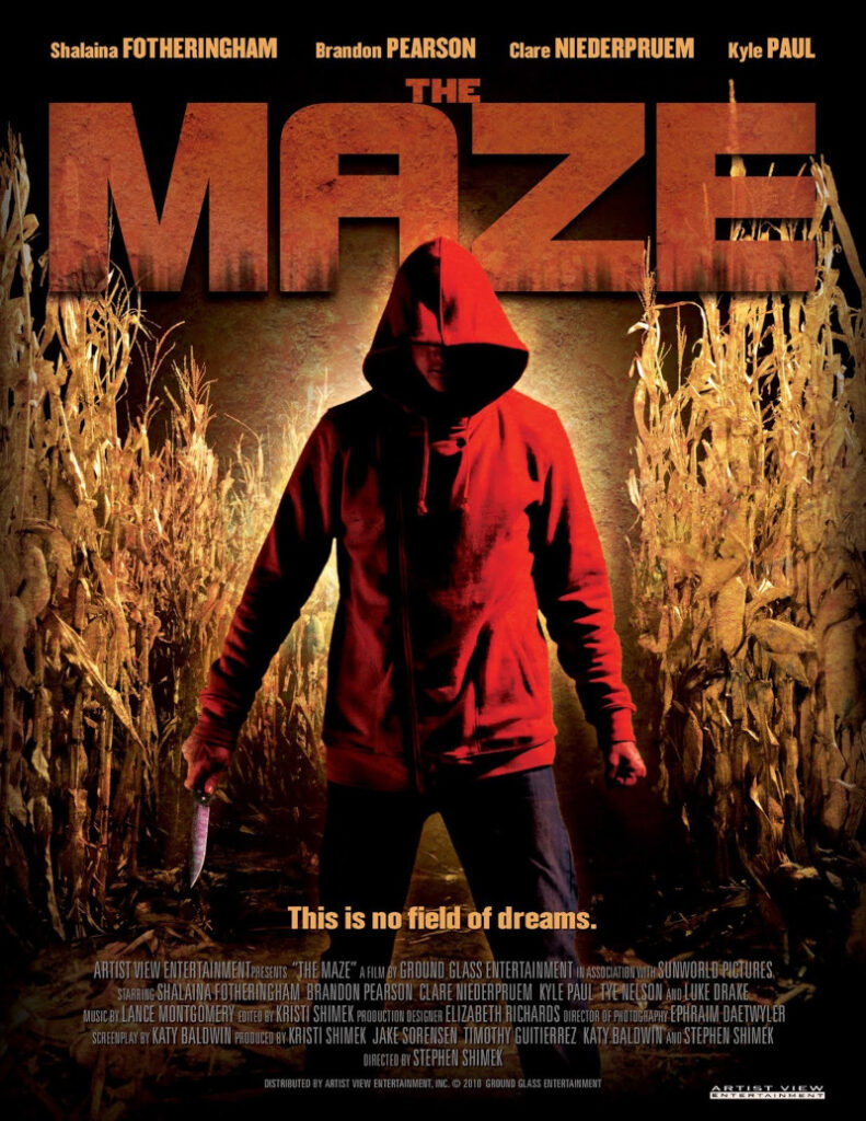 The Maze 2010 cornfield slasher movie