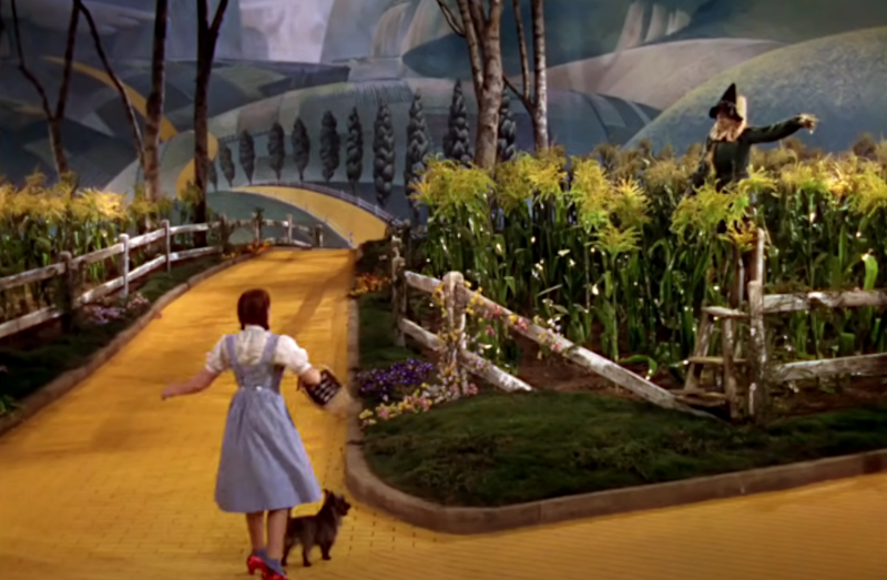 Wizard of Oz cornfield scene