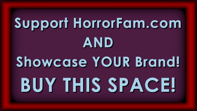 small horrorfam sponsor ad space for sale