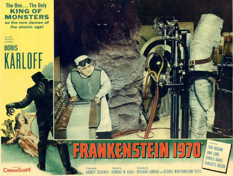 Frankenstein 1970 poster