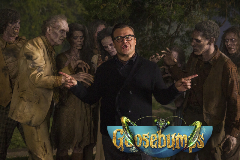 Goosebumps movie set on halloween