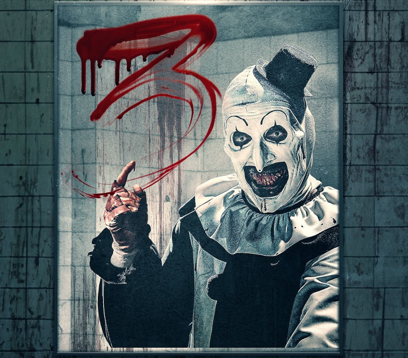 Is Art the Clown a horror icon? | Terrifier 3 poster