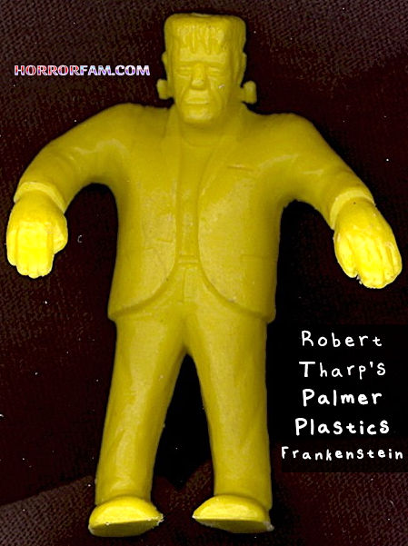 Palmer Plastics Monsters Yellow Frankenstein 1964