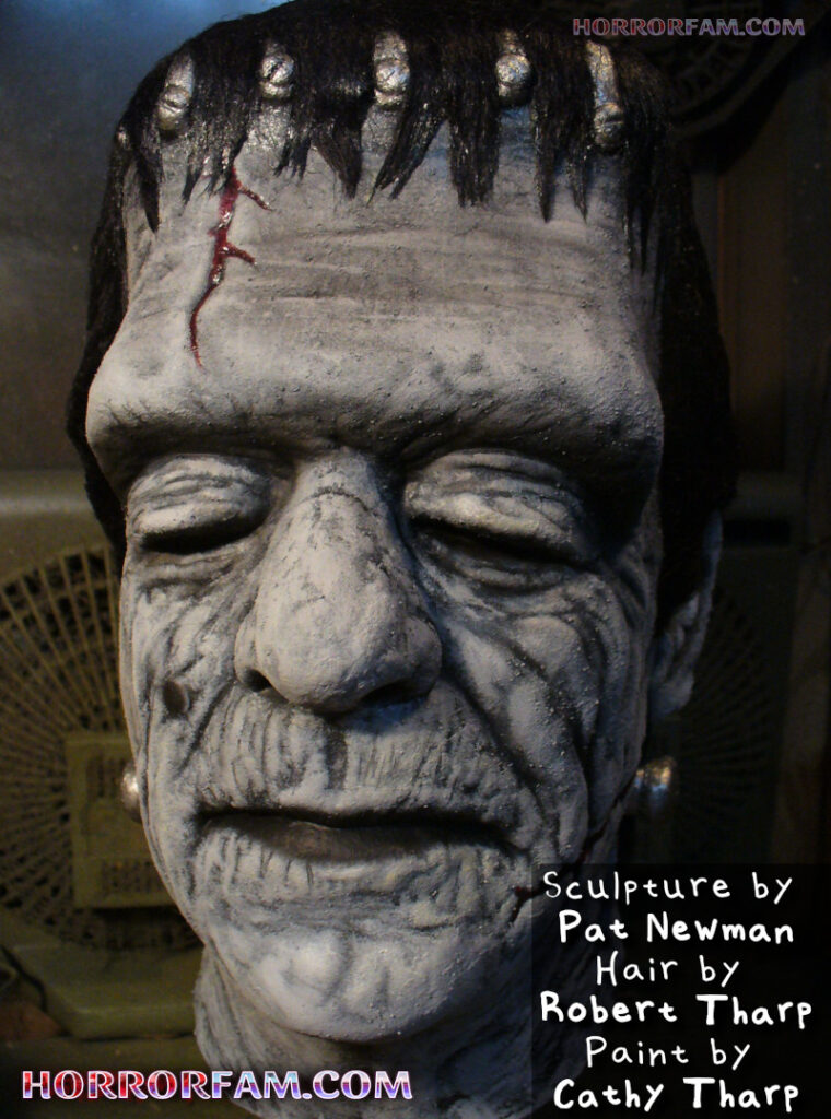 Pat Newman Glenn Strange Frankenstein Don Post Studios Tharp mask paint