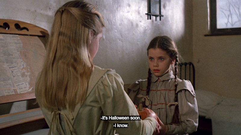 Return to Oz (1985) - Ozma: "It's Halloween Soon" Dorothy: "I Know" | Lauren took this DVD screenshot to show off this dialogue exchange!