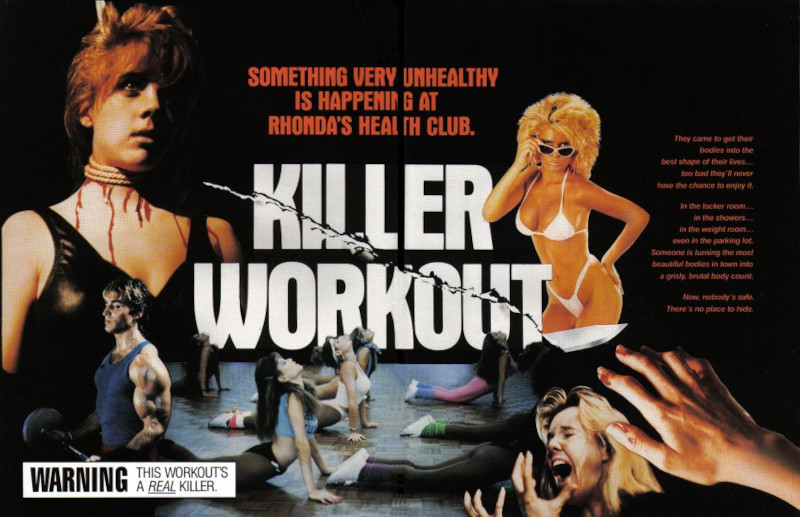 Killer Workout movie poster Aerobicide 1987