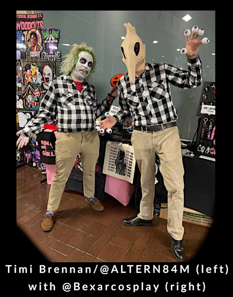 Timi Brennan Beetlejuice Bexarcosplay Adam Maitlin