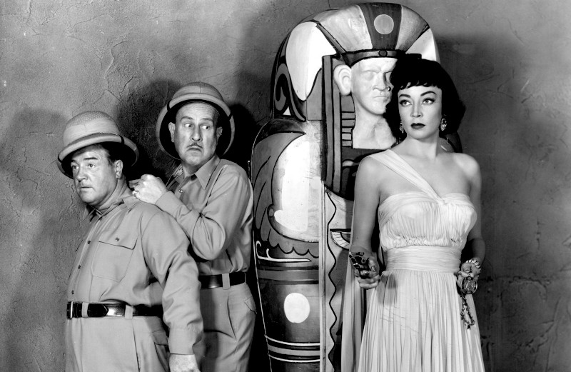 Abbott and Costello Meet the Mummy 1955 horror comedy