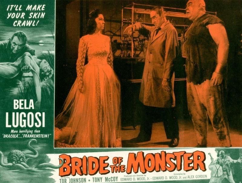 Ed Wood Bride of the Monster 1955 Tor Johnson