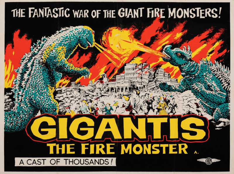 Gigantis the Fire Monster 1959 United States edit of Godzilla Raids Again