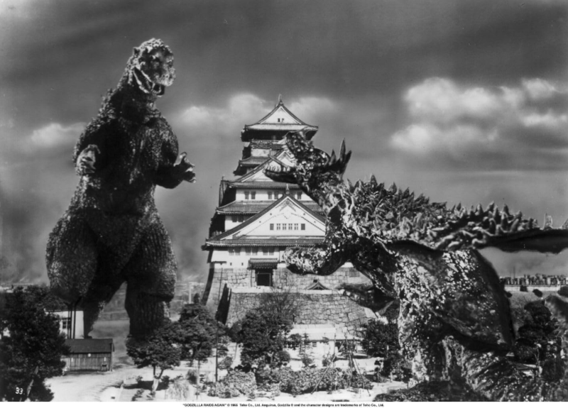 Gojira no gyakushû 1955 Godzilla Raids Again