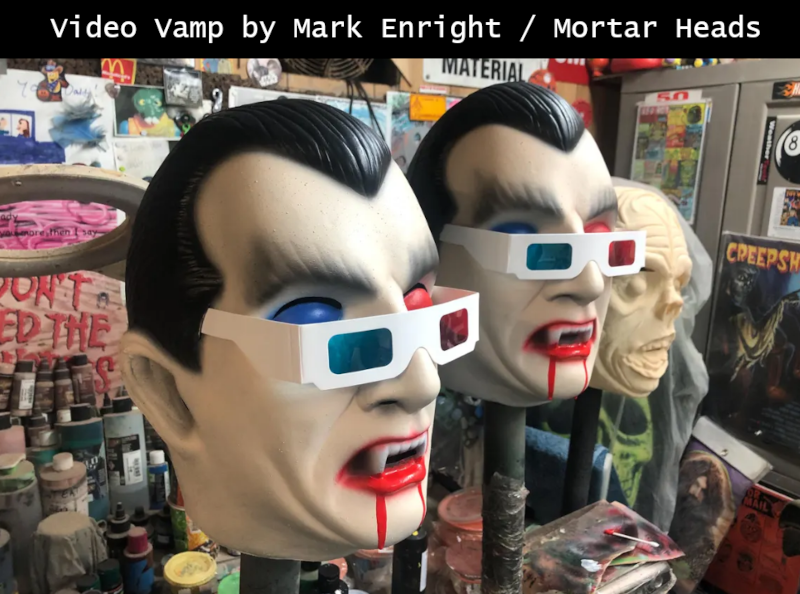 Video Vamp Mark Enright masks