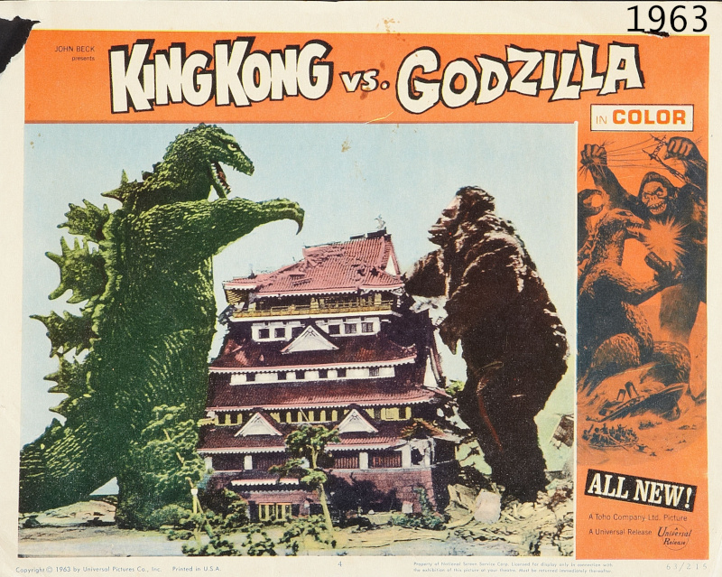 King Kong vs Godzilla 1962 