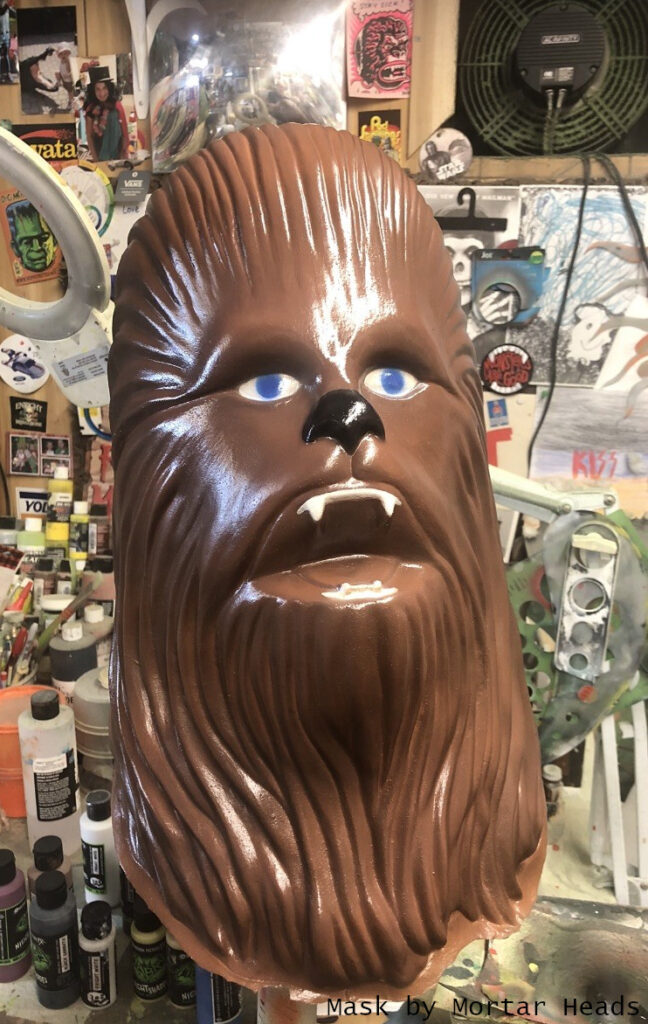 Chewie mask by MortarHeads