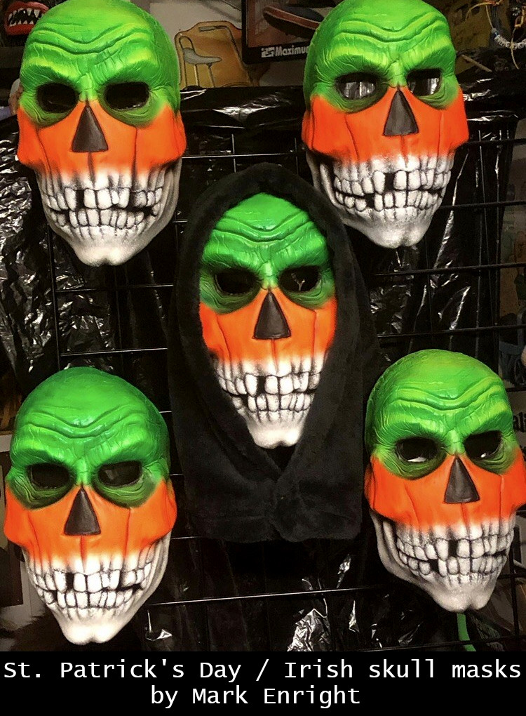 St. Patrick's Day / Irish skull masks
by Mark Enright 