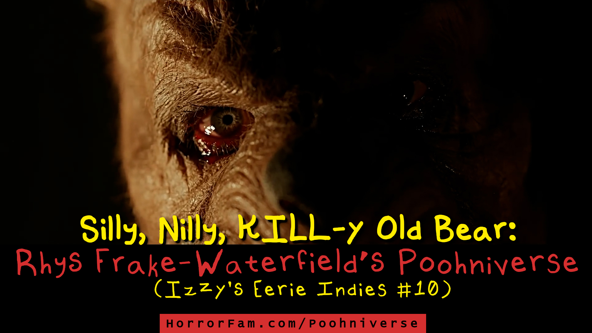 Rhys Frake-Waterfield Poohniverse franchise review