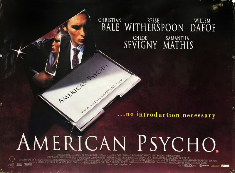 American Psycho poster
