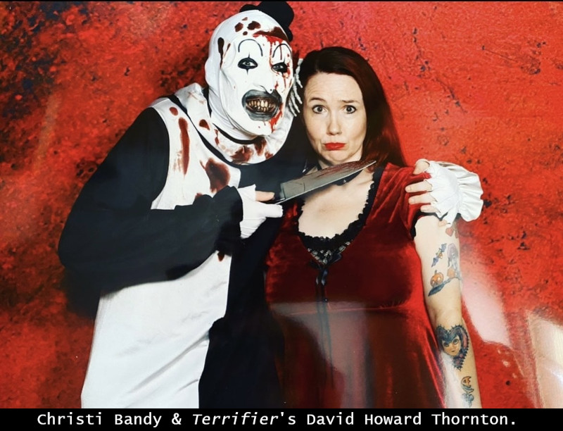 - HorrorFam.com Christi Bandy David Howard Thornton Terrifier Art the Clown