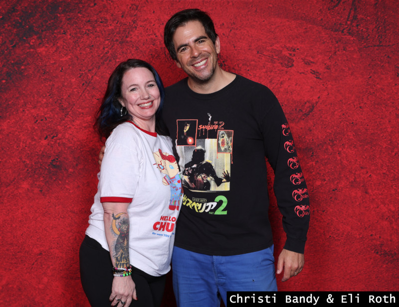 Christi Bandy Eli Roth - HorrorFam.com Christi Bandy Eli Roth