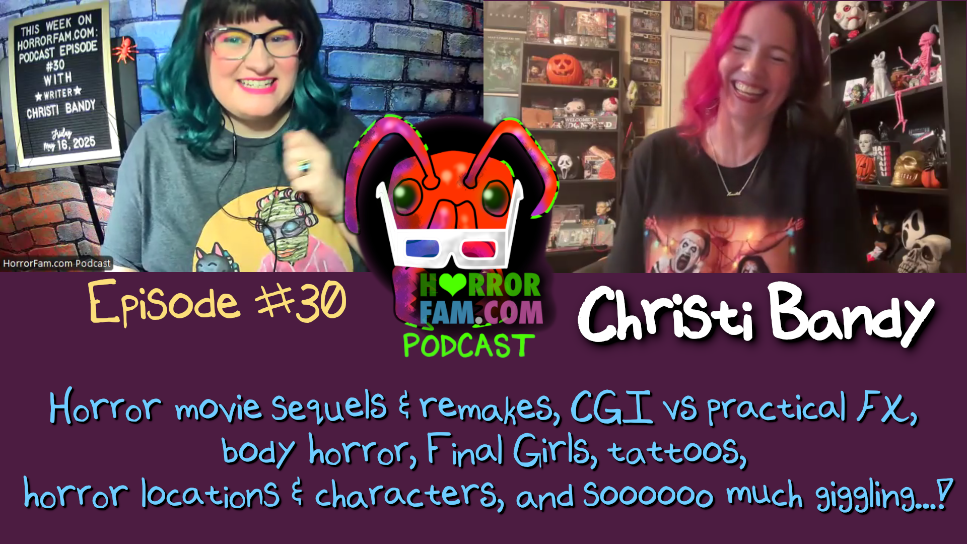 HorrorFam Podcast Christi Bandy Episode 30