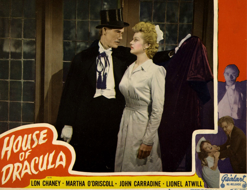House of Dracula 1940s vampire horror movie