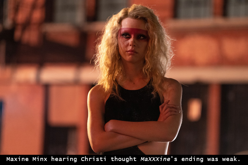 Maxxine 2024 ending weakest in series - HorrorFam.com Maxxine 2024 ending weakest in series