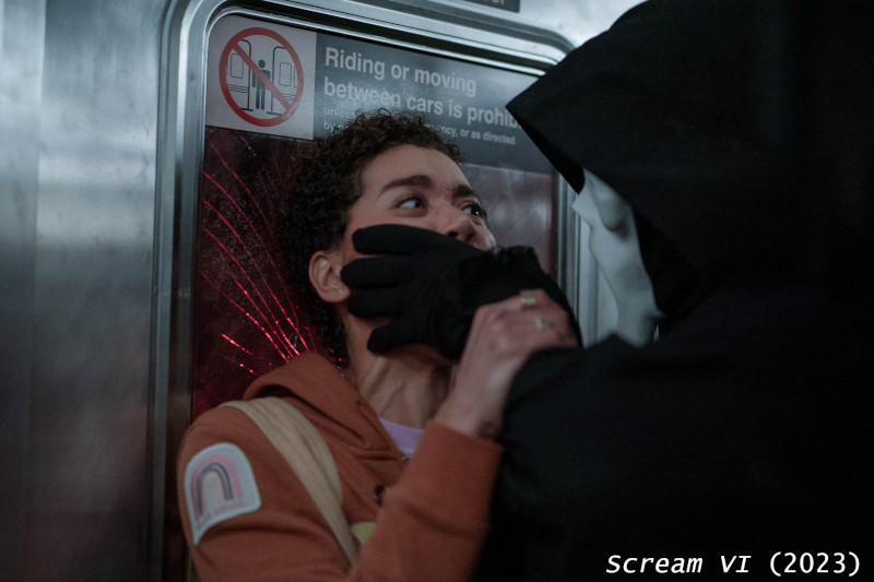 Scream VI 2023 subway scene - HorrorFam.com Scream VI 2023 subway scene