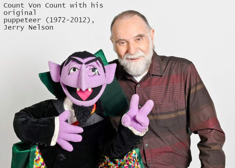 Sesame Street Count based on Bela Lugosi Dracula