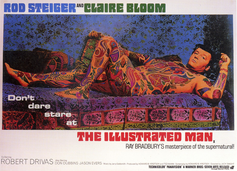 The Illustrated Man horror character with tattoos - HorrorFam.com The Illustrated Man horror character with tattoos
