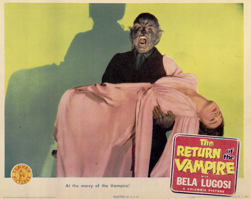 The Return of the Vampire werewolf wolfman