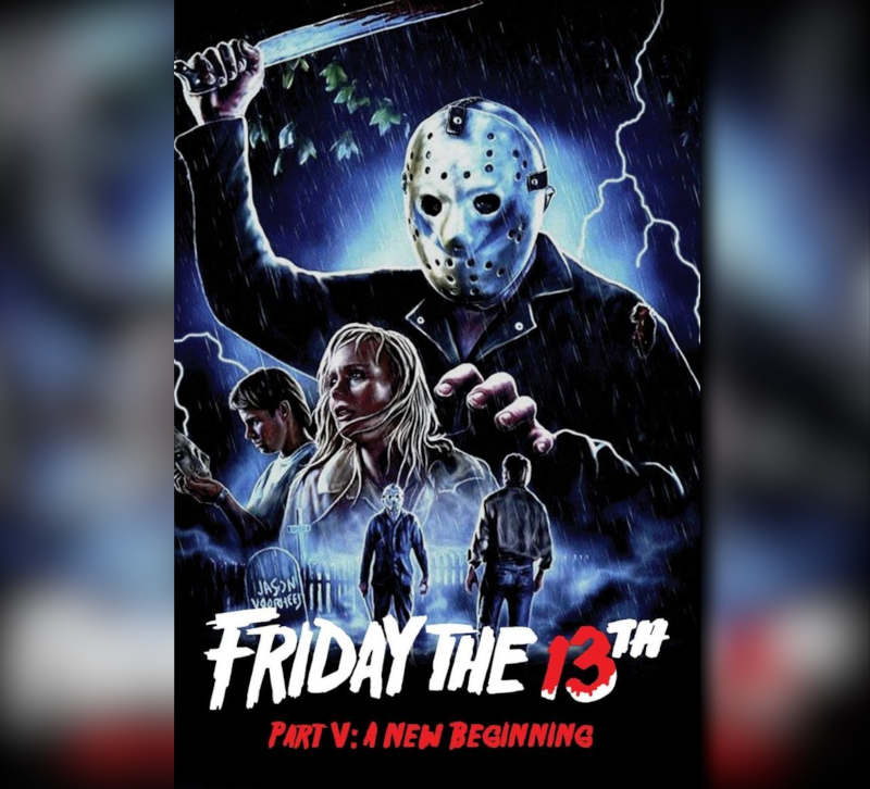 Friday the 13th Part V A New Beginning poster