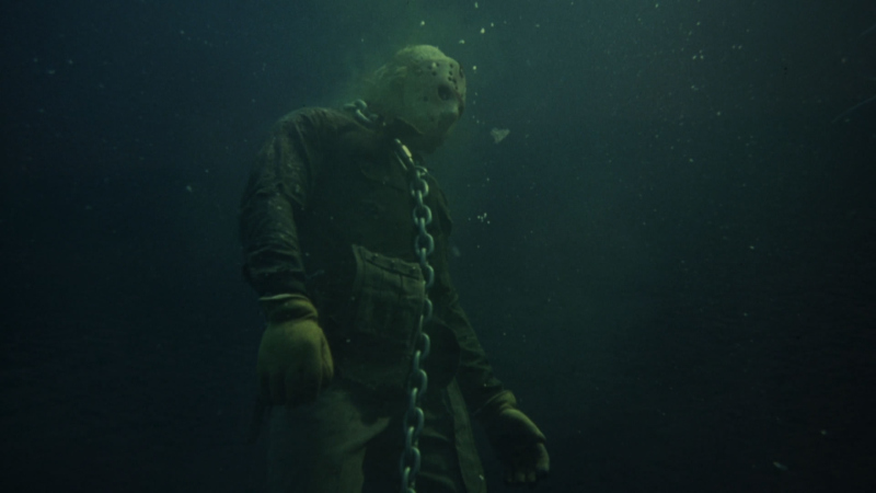 Jason Voorhees underwater Friday the 13th Jason Lives