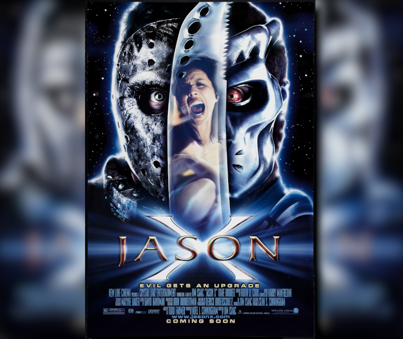 Jason X 2001 poster