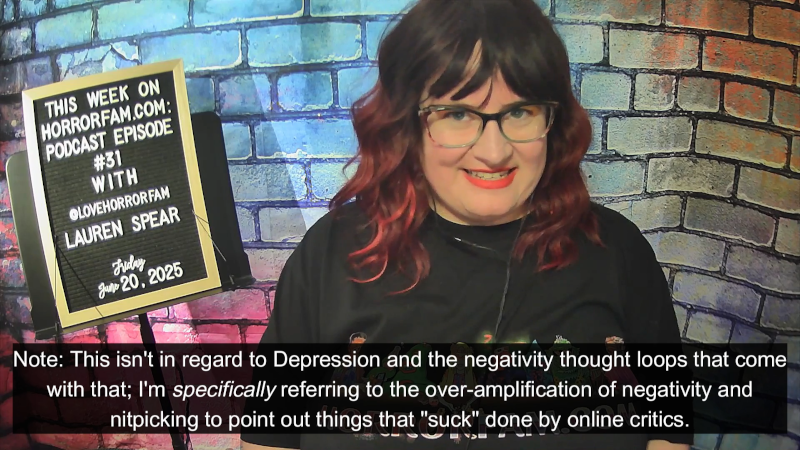 Lauren Spear asks less negativity please