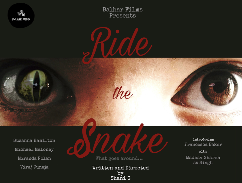 Ride The Snake Poster