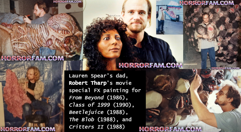 Robert Tharp horror movie special FX painting