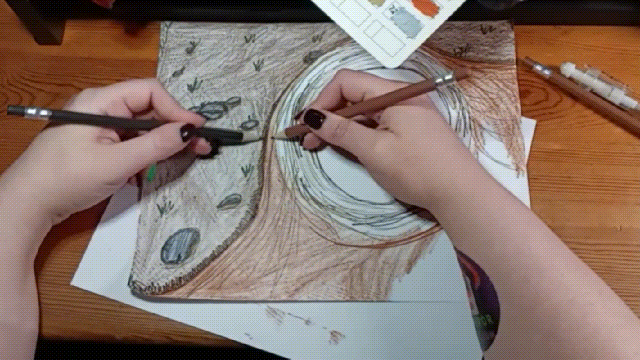 Zander Podcast Intro Lauren Spear Drawing