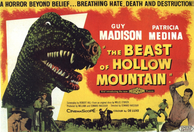 Beast of Hollow Mountain 1956 horror western