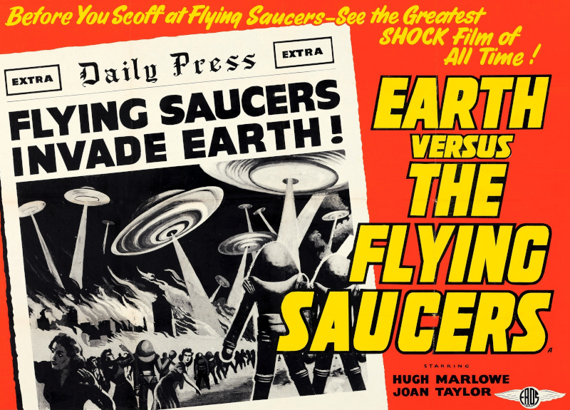 Earth vs the Flying Saucers 1956 review